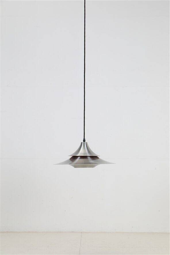 Mid-century Space Age pendant lamp / Danish modern design / 1960s / 1970s