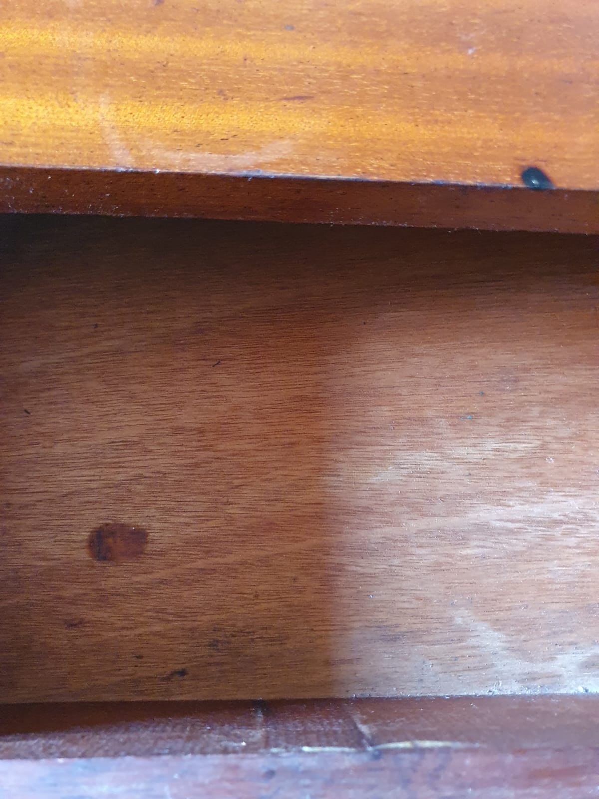 Scandinavian bedside table two drawers