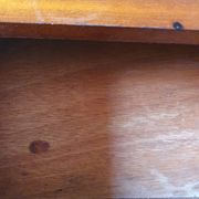 Table de chevet scandinave deux tiroirs