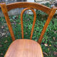 Chaises bistrot vernies