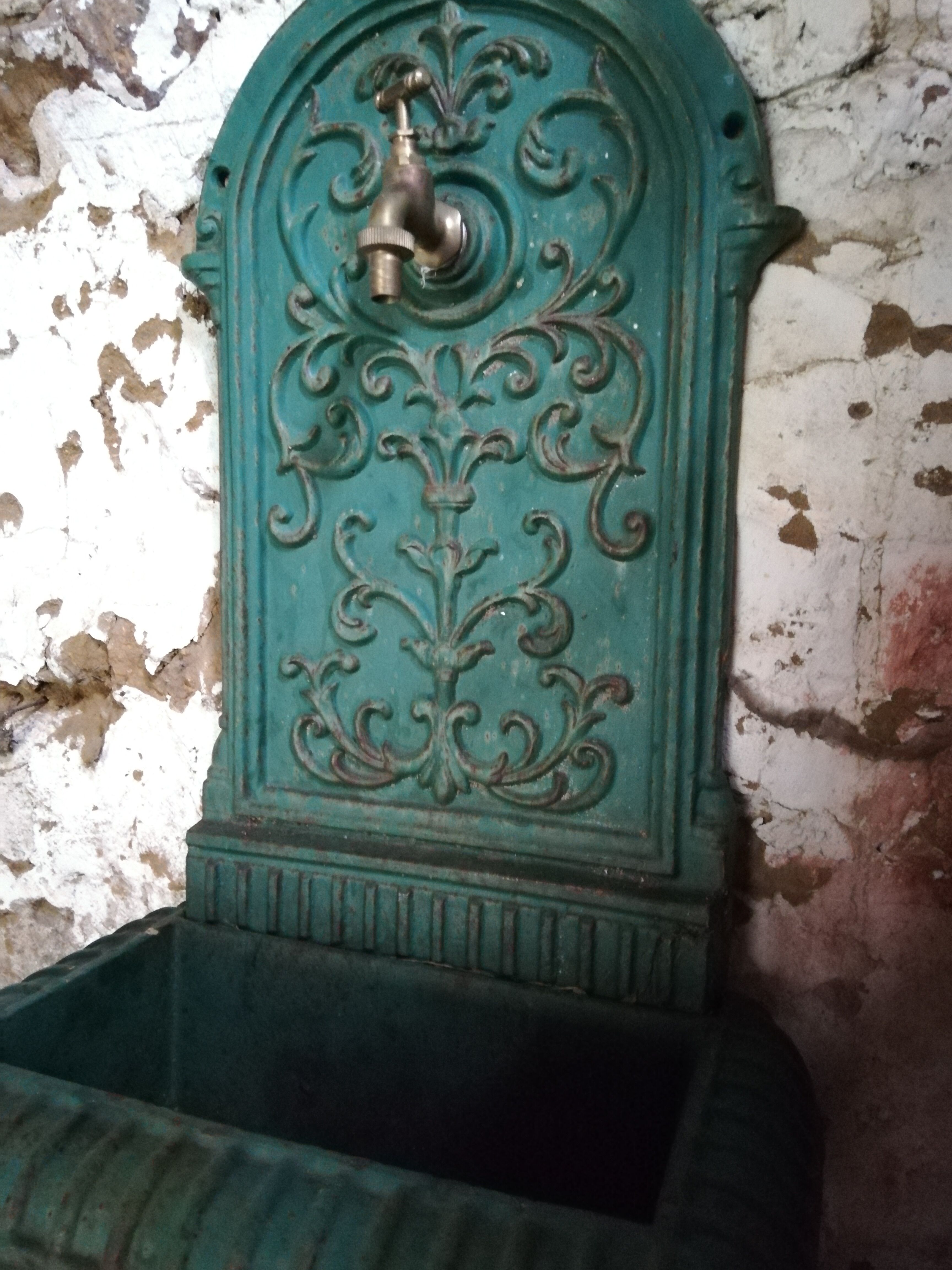 Cast iron fountain