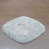 Empty ceramic rock pocket signed 60s