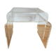 Une paire de tables Lucite des années 1970