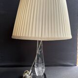 Daum crystal lamp – mid 20th century – Entirely original