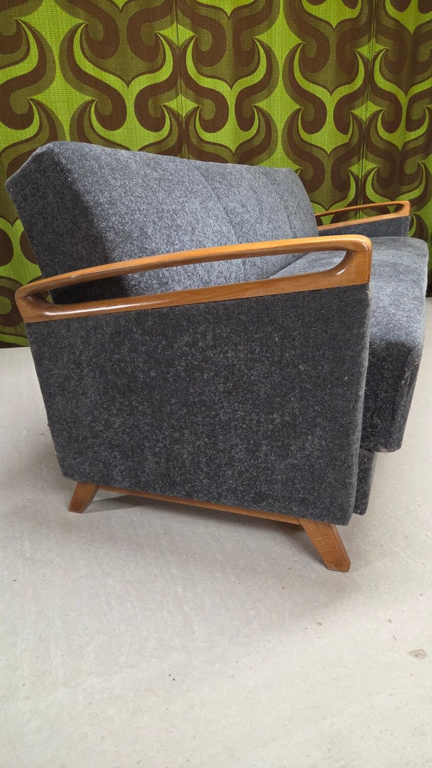 Vintage 1960s daybed sofa bed