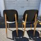 (Lot) 5 Chaises Pégase, Pierre Gurariche pour Baumann