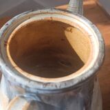 Glazed stoneware coffee pot - Biron art pottery - Vintage ceramics