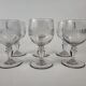 6 water glasses Cristallerie de Portieux XIXeme