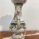 Faience vase from Desvres, Les Sables d'Olonne, late 19th century.
