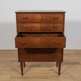 Mid-Century Teak Dresser, Denmark, 1960s