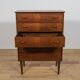 Commode en teck du milieu du siècle, Danemark, années 1960