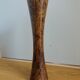 Diabolo vase in marbled lacquered wood Art Deco
