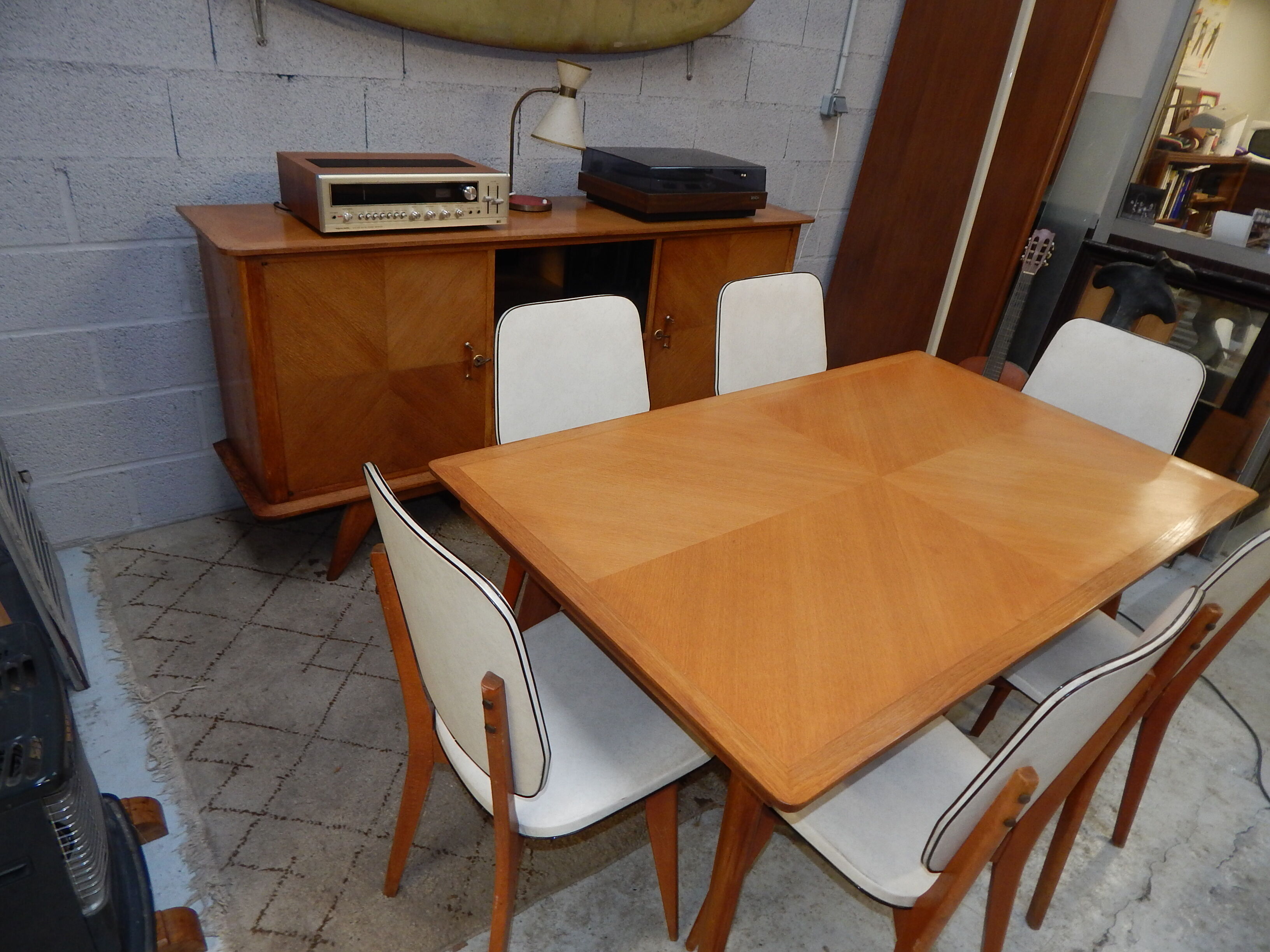 Table salle a manger années 50