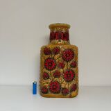 Large German ceramic vase 1970, vintage