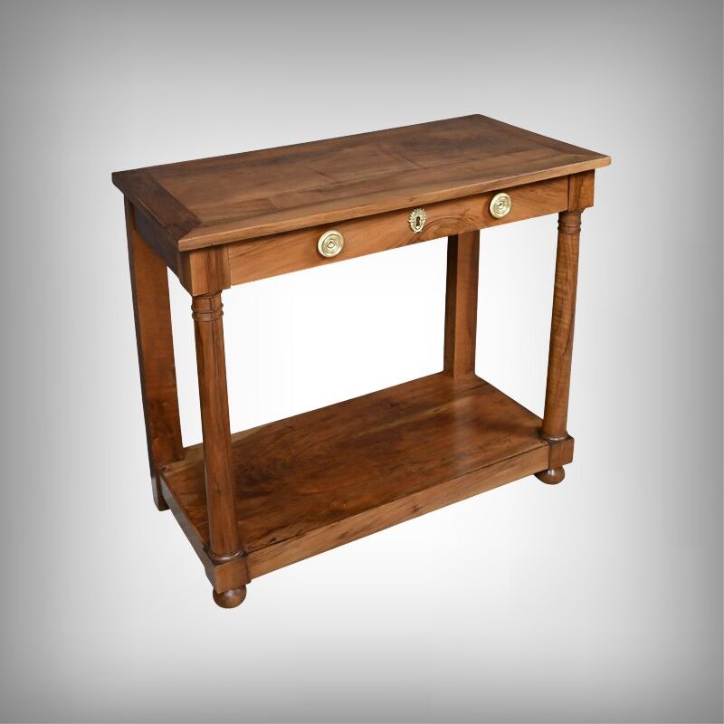 Console de propriété en noyer, époque Empire – début XIXe
