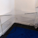 Plexiglas coffee table