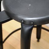 Set of 5 Nicolle workshop stools