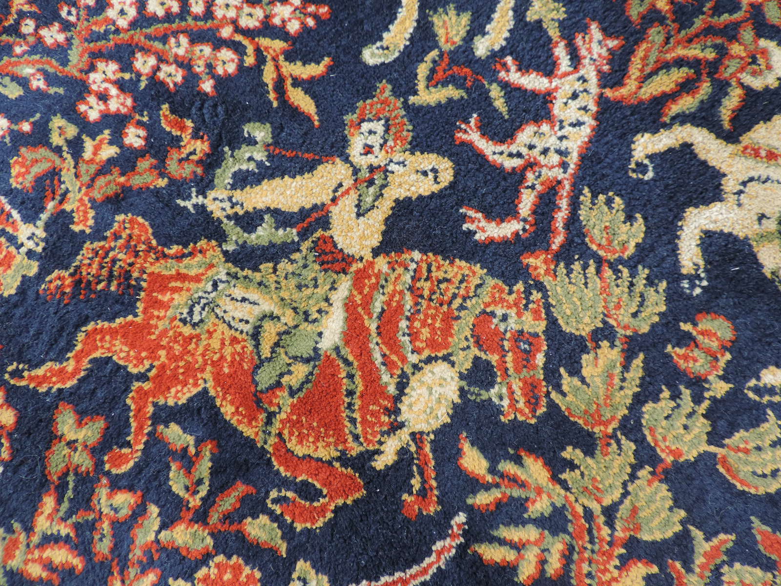 Tapis d'orient en laine fait main