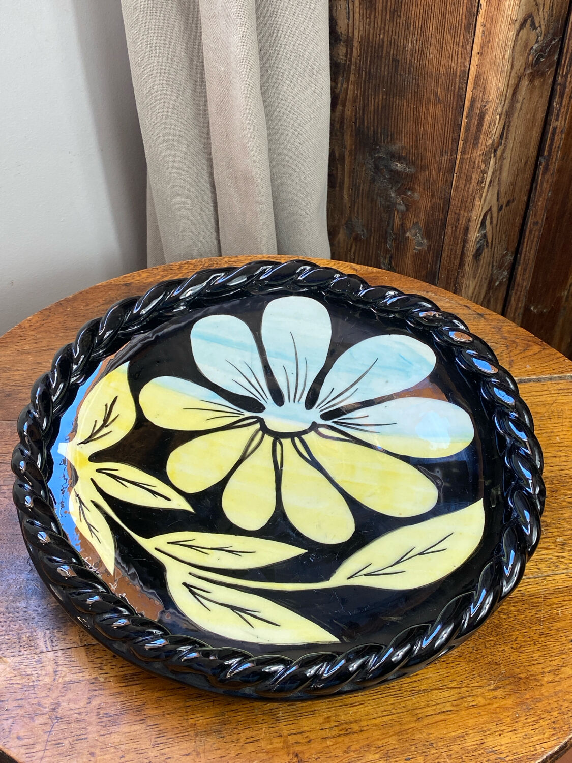 Fruit bowl, centrepiece, ceramic, Fase Vallauris, 1942