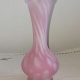 Vase frosted glass paste