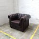 Vintage Chesterfield club fauteuil
