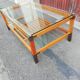 Table basse vintage Pierre Vandel Paris