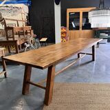 Oak farmhouse table