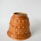 curved wicker plant pot 17 x 20 cm