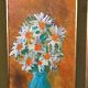 Oil on panel, vase with flowers, gerolamo bolli (pisa 1933-2009)