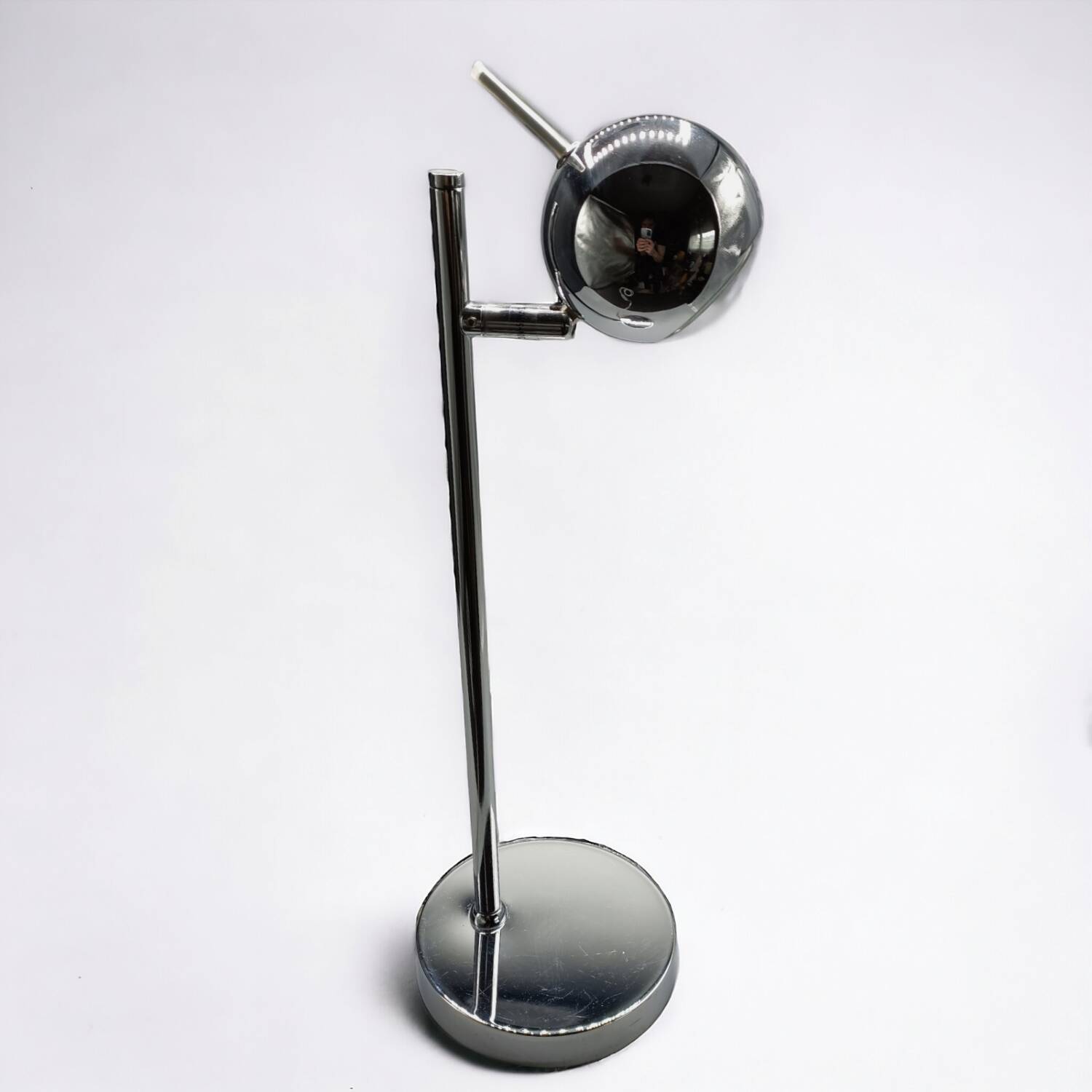 Lampe vintage Eyeball - chrome -Agemob