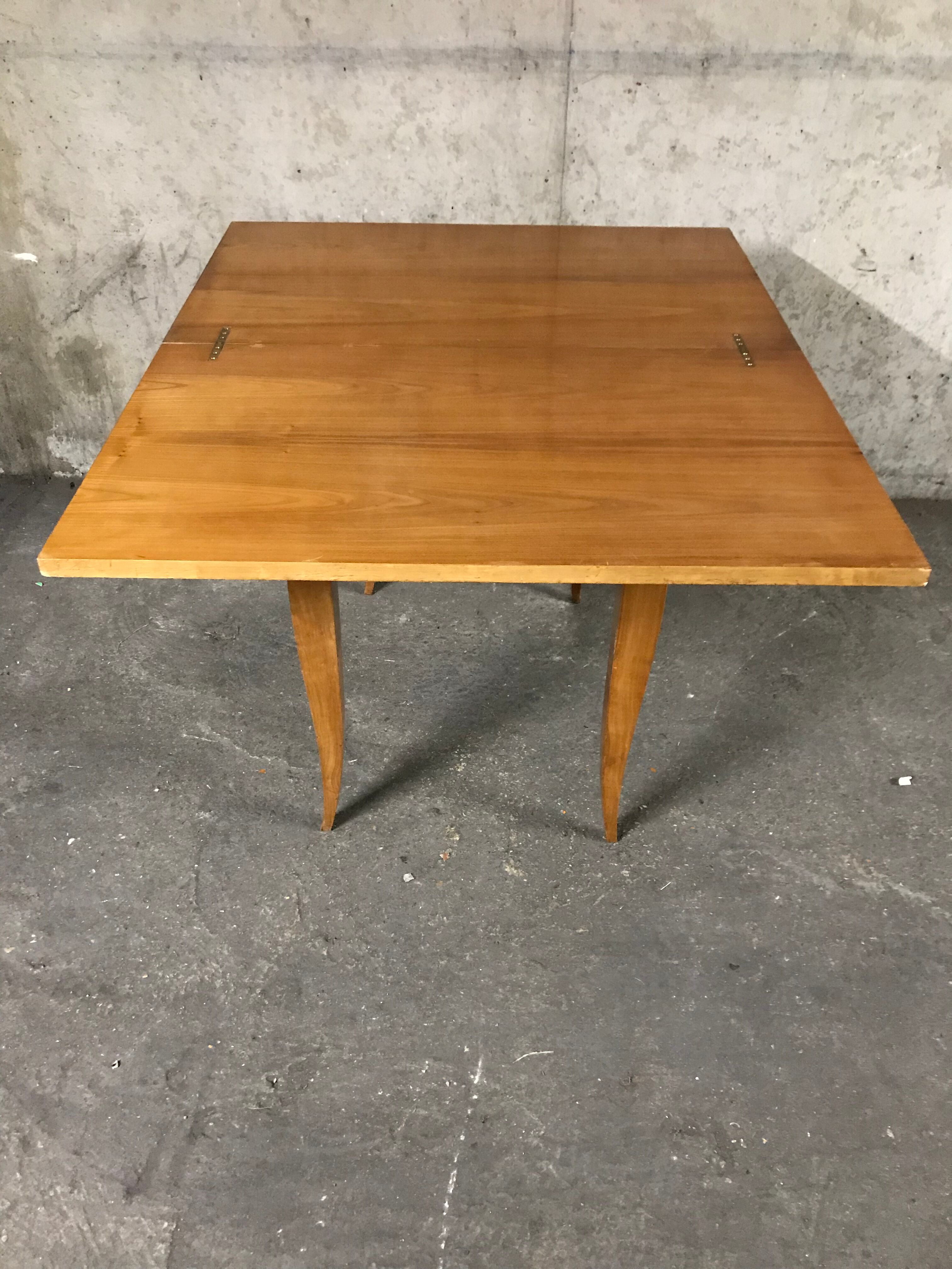 Extensible table art deco