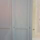 Grey blue Parisian wardrobe