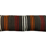 Vintage turkish kilim cushion cover, 120 x 40 cm