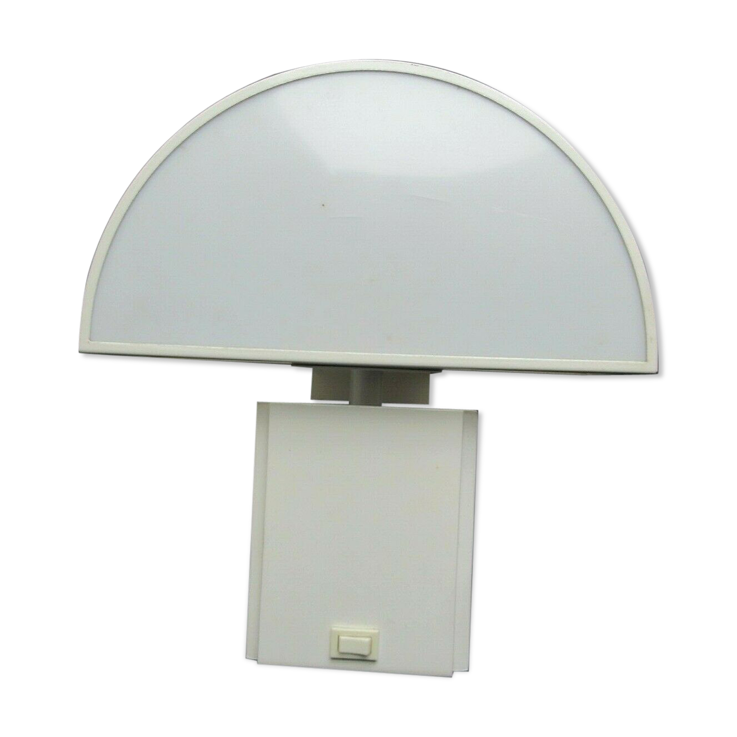 Vintage lamp, Guzzini semi-spherical applique, olympus model, 1970