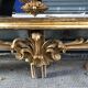 Gilded wooden mirror in baroque style  100x180cm