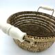 Bread pan, porcelain handle