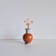 Vase en porcelaine à glaçure craquelée de Royal Copenhagen, Danemark, années 1950.