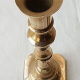 Brass candlestick duo