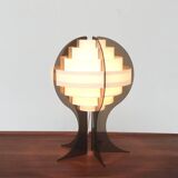 Mid-century Danish plastic table lamp by Flemming Brylle & Preben Jacobsen