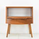 Mid-century side table or nightstand,1950's
