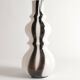 Sculptural Art Glass Murano Style Table Lamps, Black & White, 1960s, Set of 2
