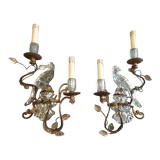 Pair of Bagues sconces