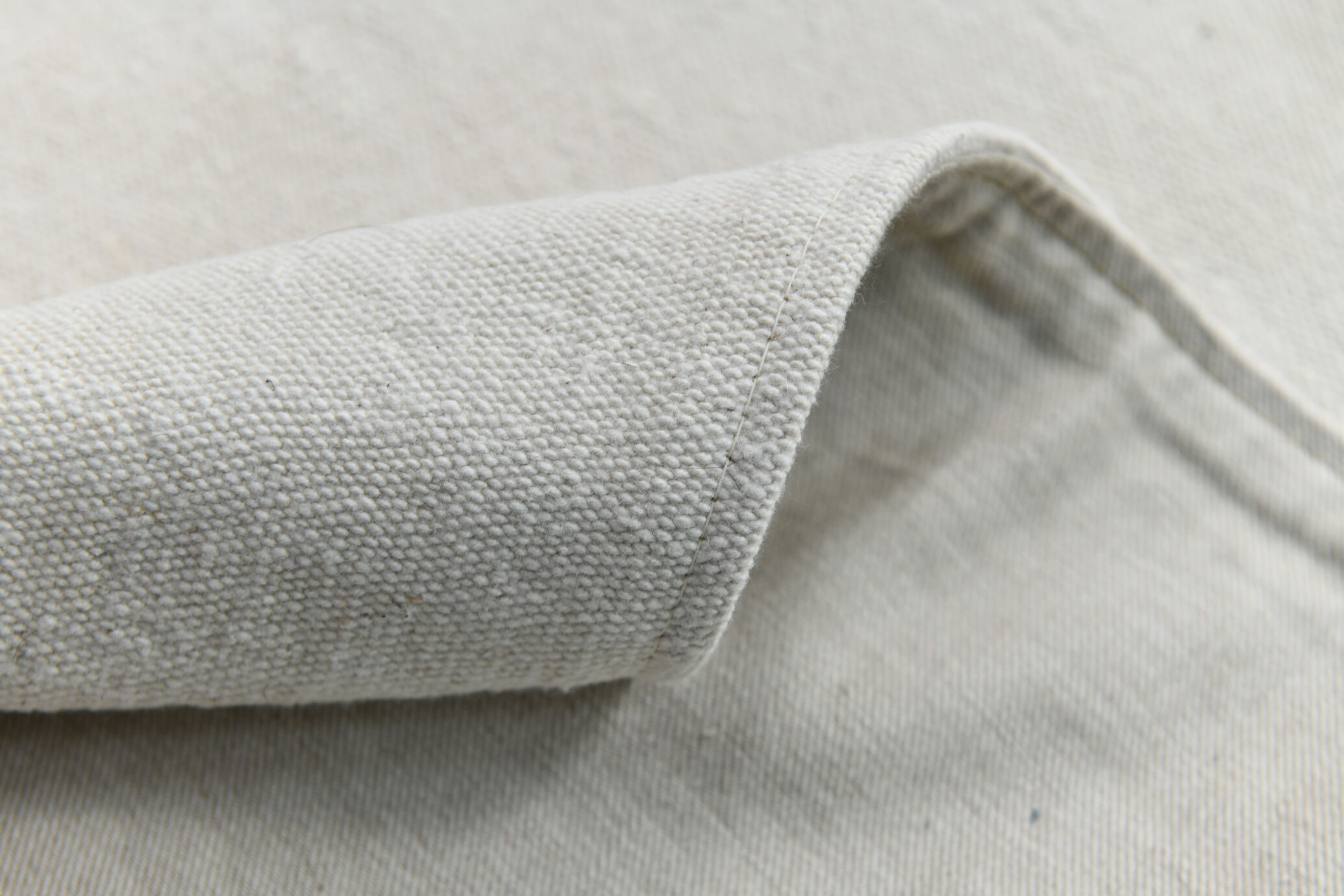 2x8 neutral beige hemp runner rug 66x240cm