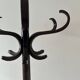 Baumann style 1960 swivel parrot coat rack in bent wood