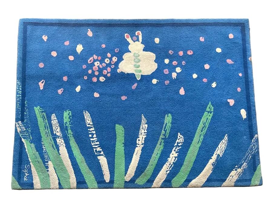 TISCA “Sophie” hand-tufted wool rug, France, 1990s