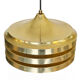 Multi layered pendant light by Carl Thore for Granhaga Metallindustri. Sweden 1970s.