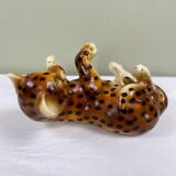 Ceramic leopard