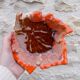 Vintage 1950 Vallauris flamed ceramic ashtray