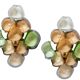 Murano Glass Disc Sconces Set of 2 1970’s