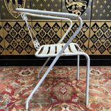 Suite of 4 garden armchairs